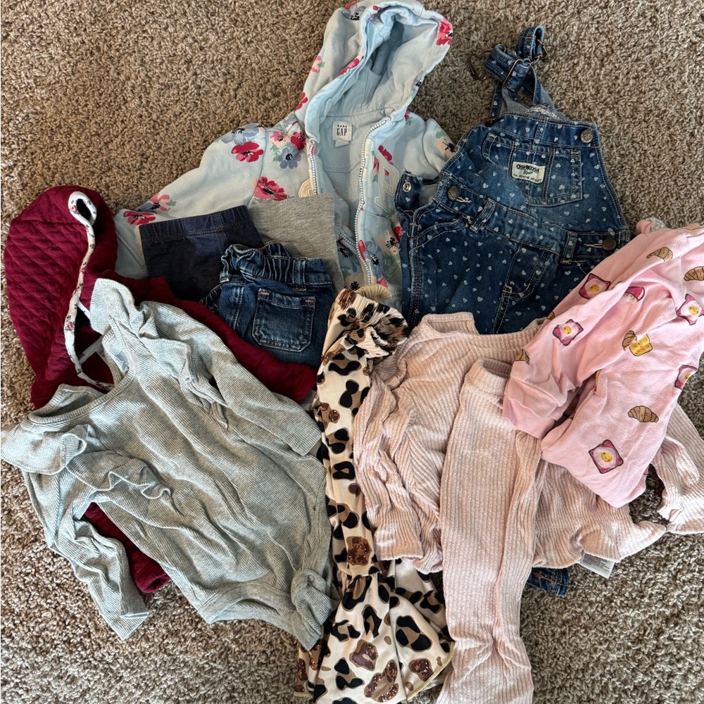 6-12 month Fall/Winter Baby Girl Bundle